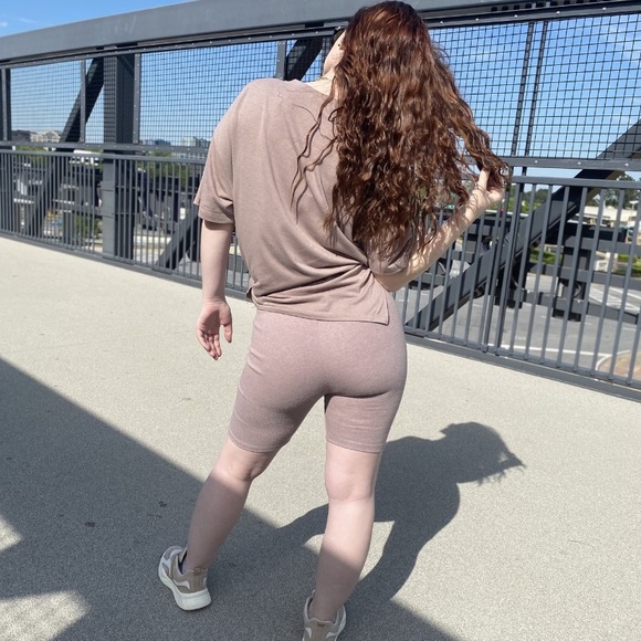 MOOD “Not Your Average” Biker Set in Mocha - Picture 5 of 5